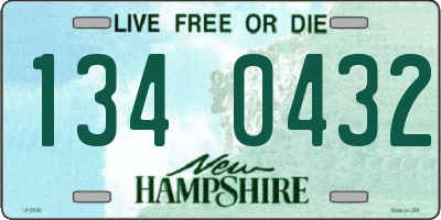 NH license plate 1340432