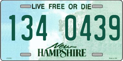 NH license plate 1340439