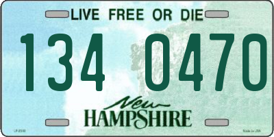 NH license plate 1340470