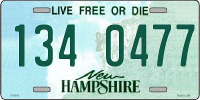 NH license plate 1340477