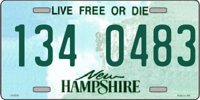 NH license plate 1340483