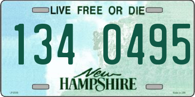 NH license plate 1340495