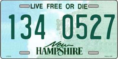 NH license plate 1340527