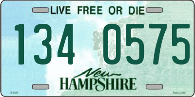 NH license plate 1340575