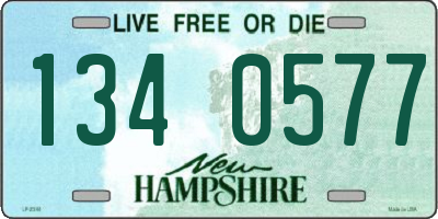 NH license plate 1340577