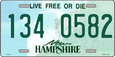 NH license plate 1340582