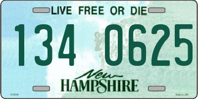 NH license plate 1340625