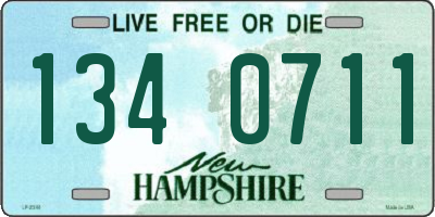 NH license plate 1340711