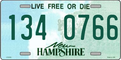 NH license plate 1340766