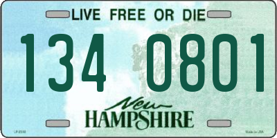 NH license plate 1340801