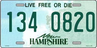 NH license plate 1340820