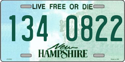NH license plate 1340822