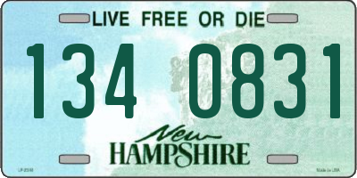 NH license plate 1340831