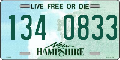 NH license plate 1340833