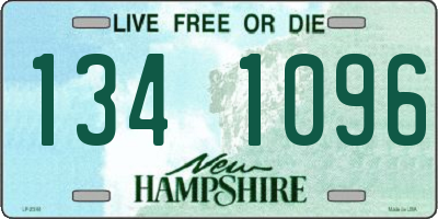 NH license plate 1341096