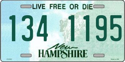 NH license plate 1341195