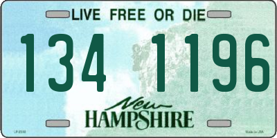 NH license plate 1341196