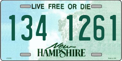 NH license plate 1341261