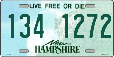 NH license plate 1341272