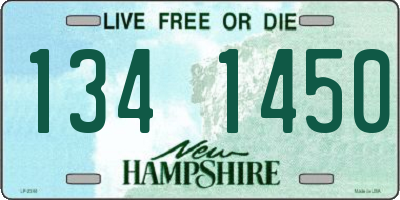 NH license plate 1341450