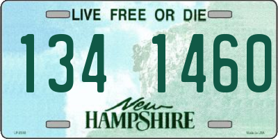 NH license plate 1341460