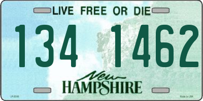 NH license plate 1341462