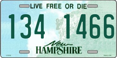 NH license plate 1341466