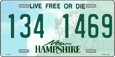 NH license plate 1341469