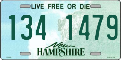 NH license plate 1341479