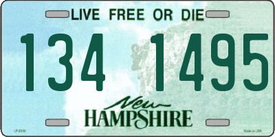 NH license plate 1341495