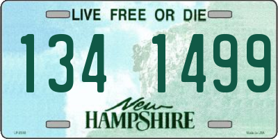 NH license plate 1341499