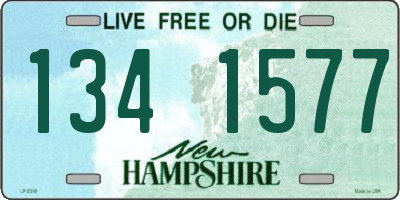 NH license plate 1341577