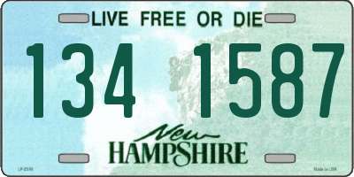 NH license plate 1341587