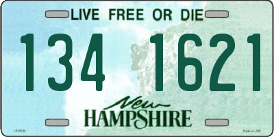 NH license plate 1341621