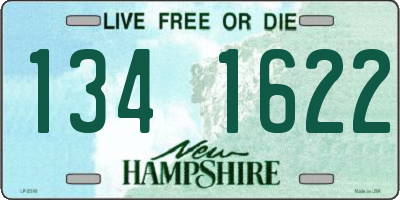 NH license plate 1341622