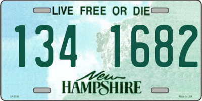 NH license plate 1341682