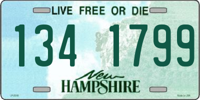 NH license plate 1341799