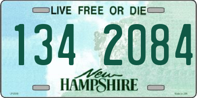 NH license plate 1342084
