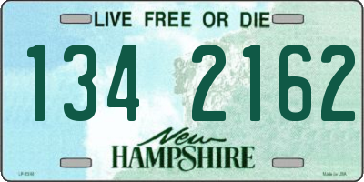 NH license plate 1342162
