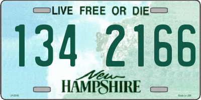 NH license plate 1342166