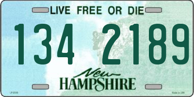 NH license plate 1342189