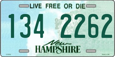 NH license plate 1342262