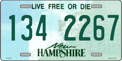 NH license plate 1342267