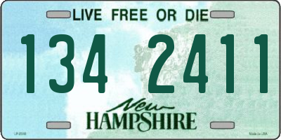 NH license plate 1342411
