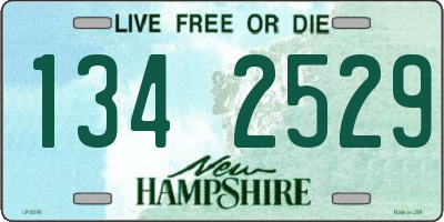 NH license plate 1342529