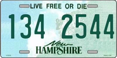 NH license plate 1342544