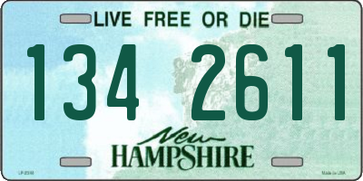 NH license plate 1342611
