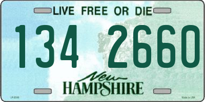 NH license plate 1342660