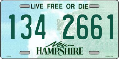 NH license plate 1342661