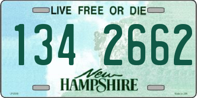 NH license plate 1342662